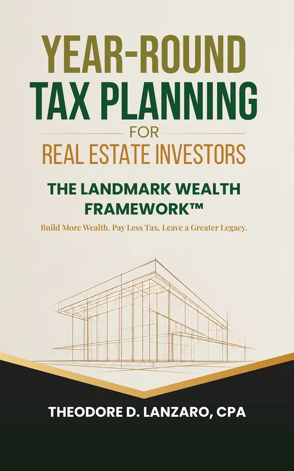 Year-Round Tax Planning for Real Estate Investors book cover